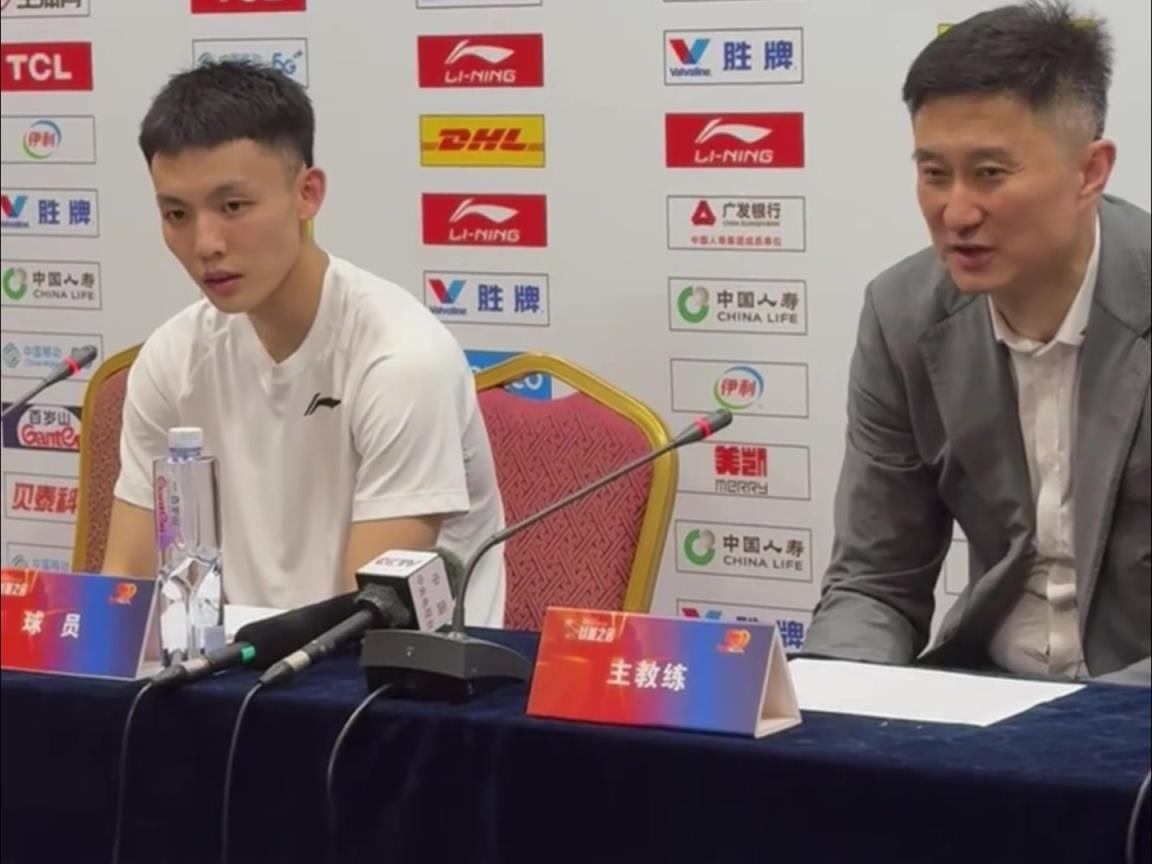 這是能說的嗎徐杰：杜指導賽前說了，這場球就是打架和摔跤！